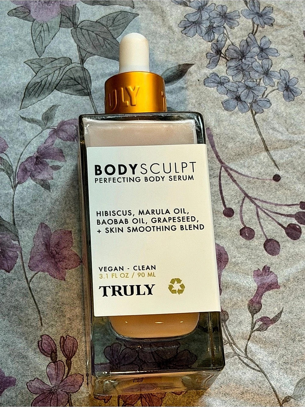 Truly Body Sculpt Perfecting Body Serum Vegan Clean